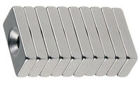 20*10*3mm N35 Neodymium Block Countersunk Magnets With Screw Hole