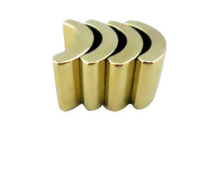 kupować N52 Spiekany magnes z magnezu borowego neodymowy Łuk w kształcie niestandardowym i kształcie online manufacture