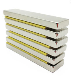 kupować Niestandardowy kształt pręta blokowego N42 Masowe magnesy neodymowe 50 * 30 * 10 mm online manufacture