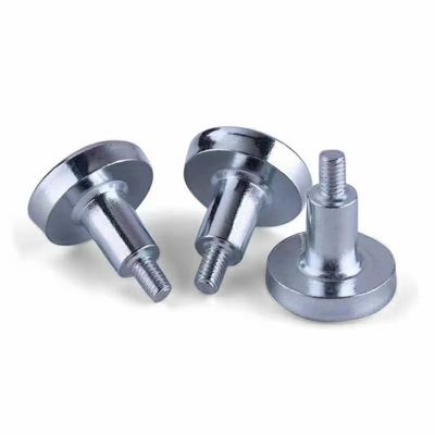 kupować Magnes nedoymowy powlekany niklem 60lb Super silny magnetyczny montaż z gwintem zewnętrznym D1/4-20 i D3/8-16 online manufacture